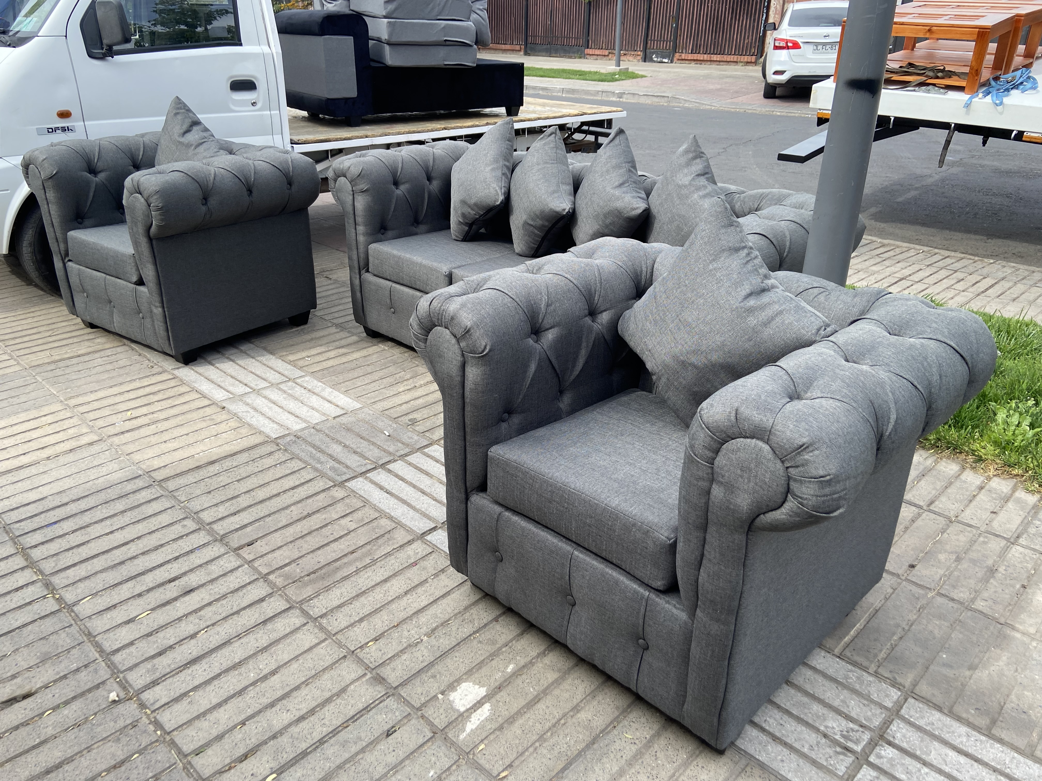 Juegos de sillones chester - foto 2