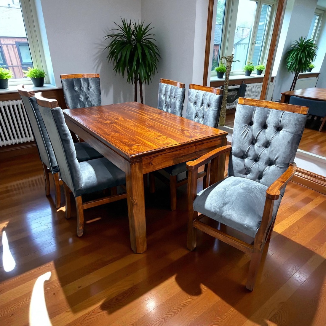 Comedor 6 sillas capitone/comensales - foto 4