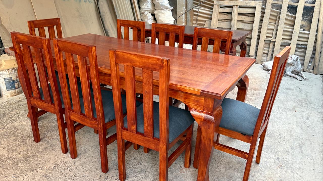 Comedor 8 sillas madera,placa - foto 5